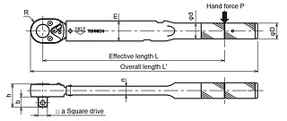 Ключи QSP (MH) с моментом 5 - 420 Нм