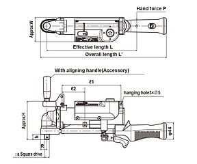 Ключи DAC с моментом 5 - 100 Нм