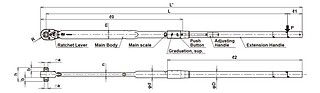 Ключи DQLE2 с моментом 100 - 1000 Нм