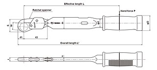 Ключи QRSP с моментом 10 - 45 Нм